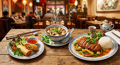 Produktbild Knusprige Ente mit rotem Thai-Curry