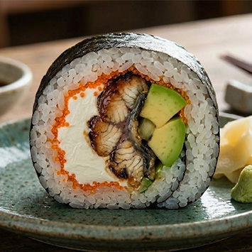 Produktbild Unagi Avocado Futomaki
